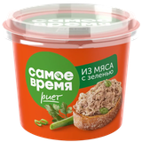 Риет из мяса «Самое время» с зеленью