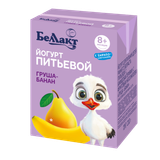 Йогурт питьевой «Беллакт» 2,6% груша-банан