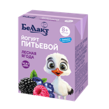 Йогурт питьевой «Беллакт» 2,6% лесная ягода