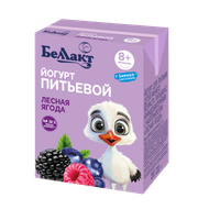 Йогурт питьевой «Беллакт» 2,6% лесная ягода - Мир Продуктов №4