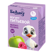 Йогурт питьевой «Беллакт» 2,6% яблоко-малина - Мир Продуктов №4