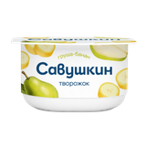 Паста творожная «Савушкин» 3,5% груша-банан