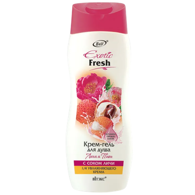  Крем-гель «Exotic Fresh» Личи и Пион