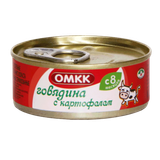 Консервы мясорастительные «ОМКК» говядина с картофелем с 8 месяцев