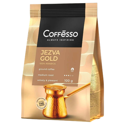 Кофе молотый «Coffesso» jezva gold