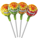 Карамель «Chupa Chups» яблоко-вишня-лимон-апельсин