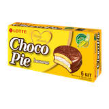 Печенье «Лотте Чокопай» глазированное с ароматом банан
