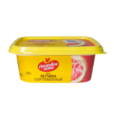 Сыр плавленый «Ласковое лето» 45% вкус ветчины