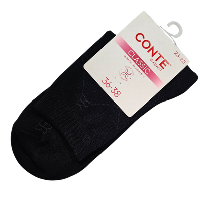 Носки женские «Conte» classic черный р. 23-25