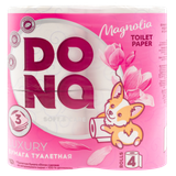 Туалетная бумага «DONA» Magnolia 2-х слойная