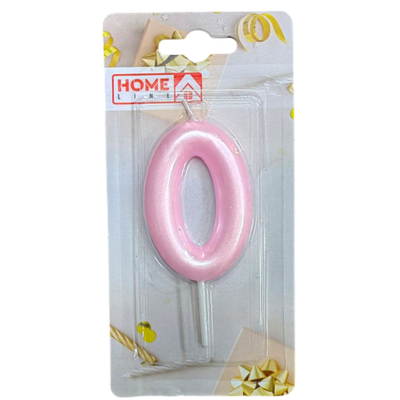 Свеча для торта «Home Line» цифра 0