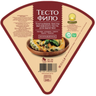 Полуфабрикаты из теста «Тесто Фило» для выпечки - Мир Продуктов №3
