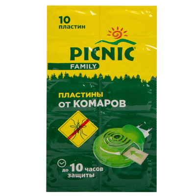 Пластины «Picnic» от комаров