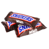 Батончик «Snickers minis» с арахисом карамелью и нугой