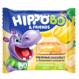 Пирожное бисквитное «HIPPOBO» банан