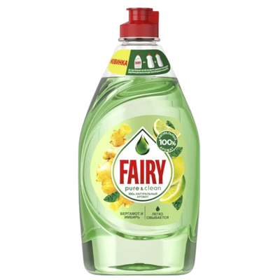 Средство для мытья посуды «Fairy» Бергамот и Имбирь