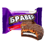 Конфеты «Бравер» вкус пломбира - Мир Продуктов №3