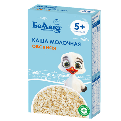 Каша молочная «Беллакт» овсяная с 5 месяцев