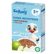 Каша молочная «Беллакт» гречневая с яблоком с 5 месяцев - Мир Продуктов №4
