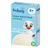 Каша молочная «Беллакт» рисовая с 4 месяцев