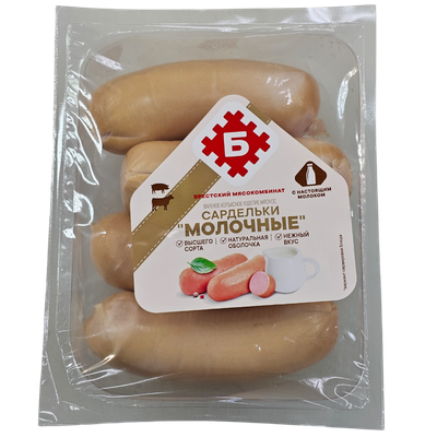 Сардельки вареные «Молочные» в/с