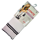 Гольфы для девочек «Conte» Lucky белые р.18