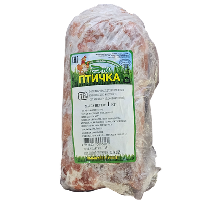 Корм для животных «Эко птичка» замороженный