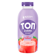 Молочный коктейль «ТОП Shake» клубника - Мир Продуктов №4