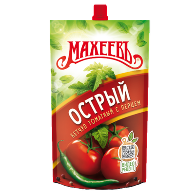 Кетчуп томатный «Махеевъ» острый с перцем