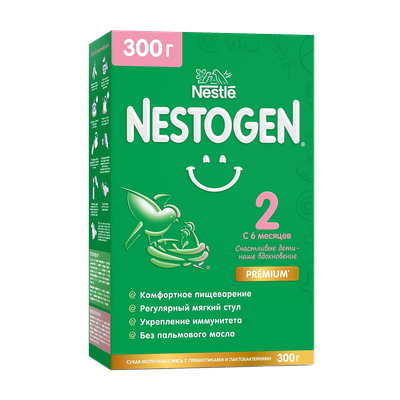 Смесь сухая молочная «Nestogen» 2 с 6 месяцев