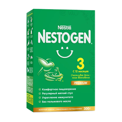 Смесь сухая молочная «Nestogen» 3 с 12 месяцев