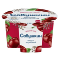 Йогурт «Савушкин» вишня-чиа