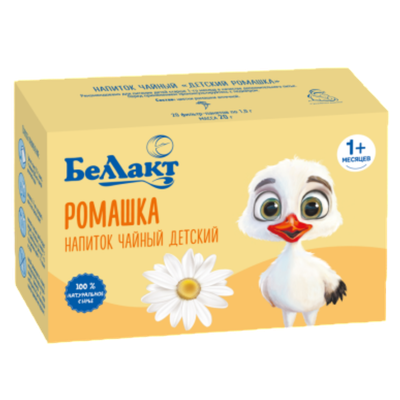 Напиток чайный детский «Беллакт» ромашка 20 пакетиков