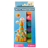 Набор для лепки «Тесто-пластилин» Маршмеллоу цвета 6шт