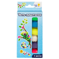 Тесто-пластилин «Genio kids» 6 цветов - Мир Продуктов №3