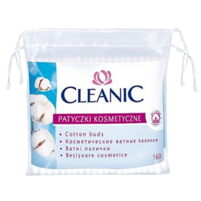 Ватные палочки «Cleanic» 160 шт
