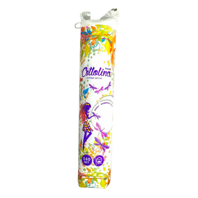 Ватные диски «Cottolina» 140 шт
