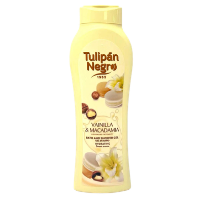Гель для душа «Tulipan Negro» Ваниль и Макадамия
