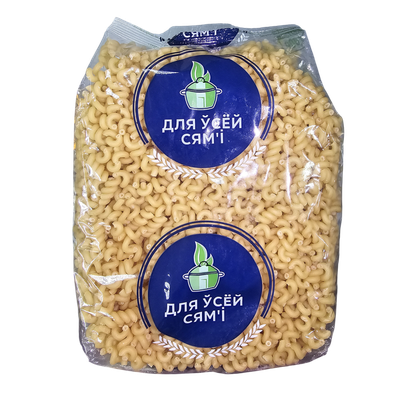 Макаронные изделия «Для всей семьи» пружинки