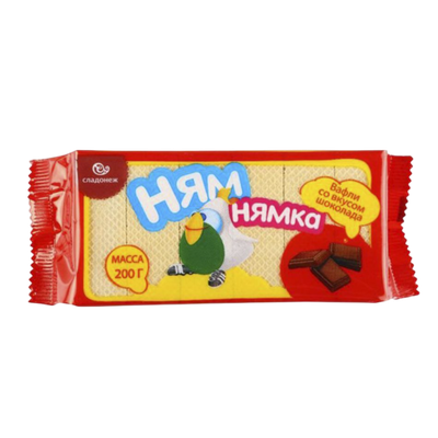 Вафли «НЯМ-НЯМКА» шоколад