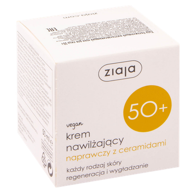  Крем для лица «ZIAJA » против морщин 50+