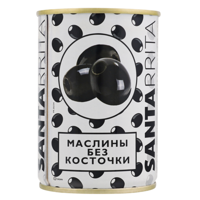 Маслины «SantaRrita» без косточки