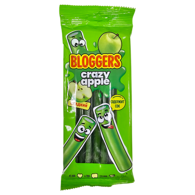Мармелад жевательный «Bloggers» Crazy apple