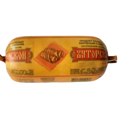 Сыр плавленый копченый «Хуторской» с беконом 40%