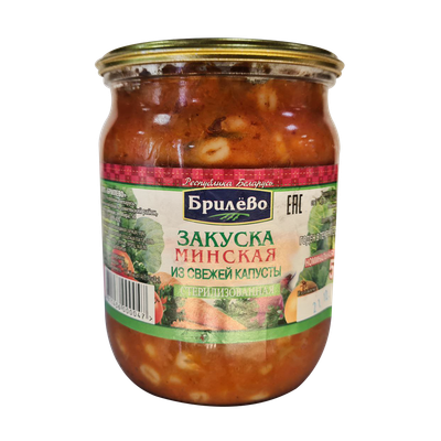 Закуска «Минская» из свежей капусты