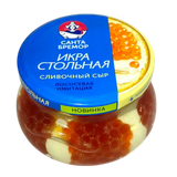 Икра лососевая «Стольная» сливочный сыр (имитация) 