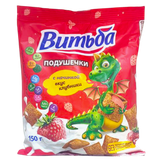 Подушечки «Витьба» с начинкой вкус клубники