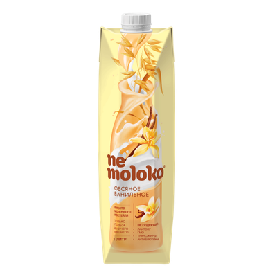 Напиток овсяный «Ne moloko» 3,2% ваниль