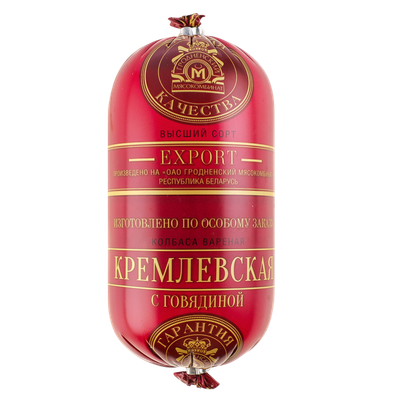 Колбаса вареная «Кремлевская» с говядиной