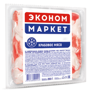Крабовое мясо «Эконом маркет» замороженное - Мир Продуктов №4